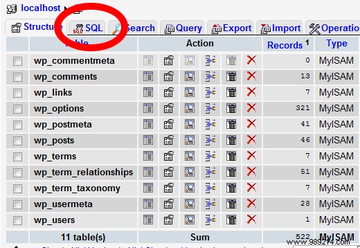 How to change the WordPress database prefix to improve security