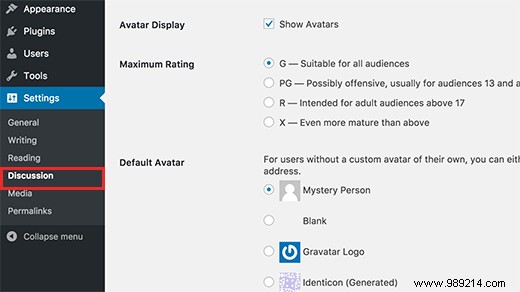 How to change the default Gravatar in WordPress