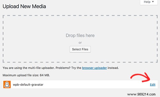 How to change the default Gravatar in WordPress