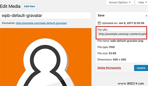 How to change the default Gravatar in WordPress