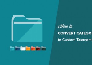 How to convert WordPress categories to custom taxonomies