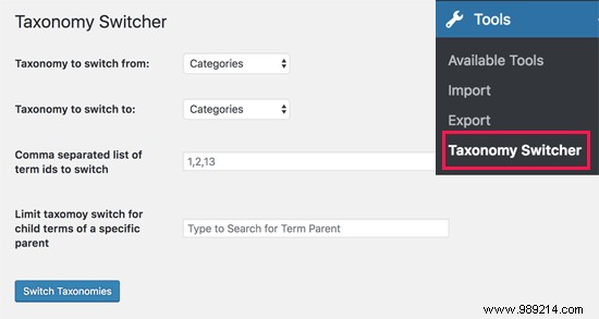 How to convert WordPress categories to custom taxonomies