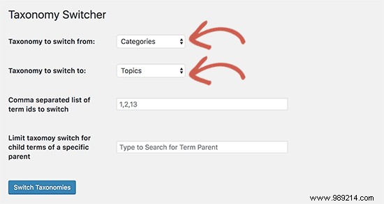 How to convert WordPress categories to custom taxonomies