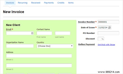 How to create customer invoices using WordPress