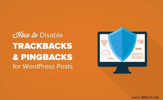 How to disable trackbacks and pings on existing WordPress posts