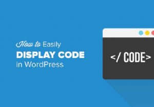 How to easily display the code on your WordPress site