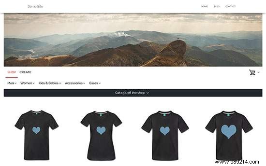 How to easily create a T-shirt shop in WordPress