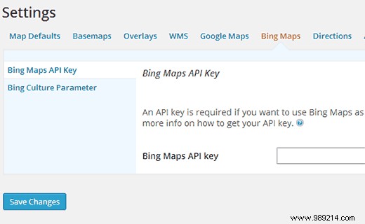 How to embed Bing Maps in WordPress