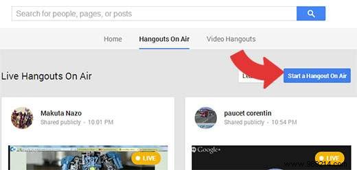 How to embed a live Google+ Hangout session in WordPress