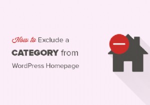 How to exclude a category from your WordPress home page