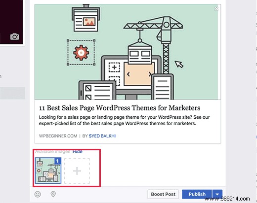 How to fix incorrect Facebook thumbnail issue in WordPress