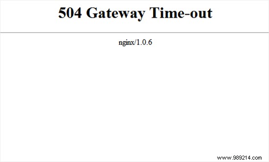 How to fix 504 Gateway Timeout error in WordPress