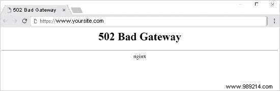 How to fix 502 bad gateway error in WordPress