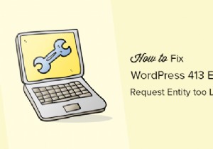 How to fix 413 request entity too large error in WordPress