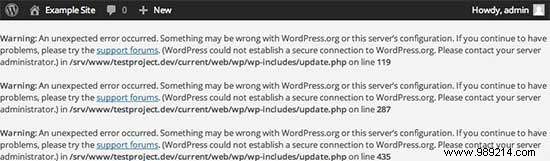 How to fix secure connection error in WordPress