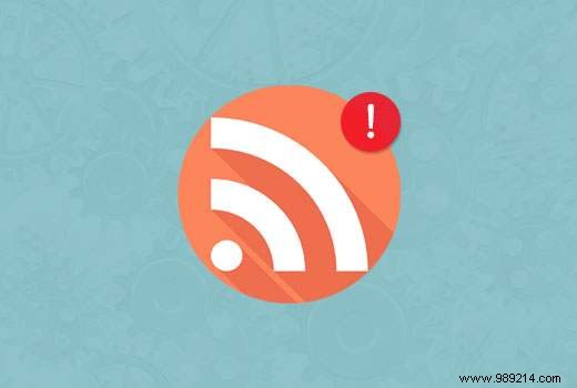 How to fix WordPress RSS feed errors