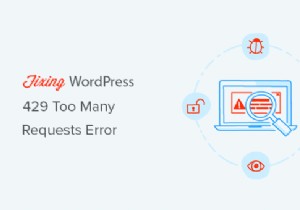 How to fix WordPress too many requests error 429