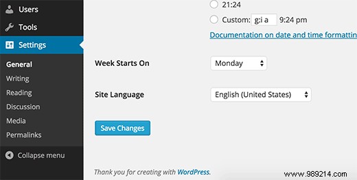 How to install WordPress in other languages