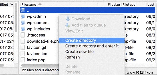 How to install WordPress in a subdirectory (step by step)