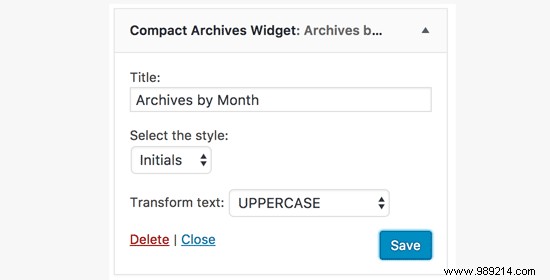 How to limit the number of months of archive displayed in WordPress