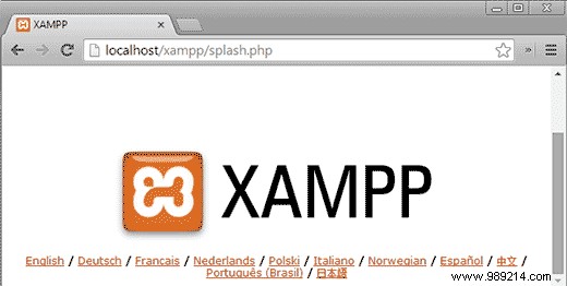 How to install WordPress on a USB stick using XAMPP