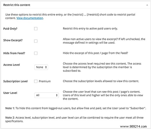 How to restrict content to registered users in WordPress