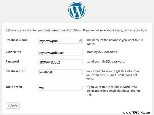 How to restore a WordPress site with only a database backup