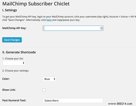 How to display the number of MailChimp subscribers in WordPress