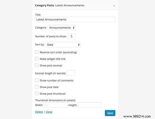How to display recent posts by category in WordPress
