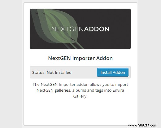 How to switch from NextGEN to Envira Gallery in WordPress