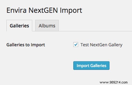 How to switch from NextGEN to Envira Gallery in WordPress