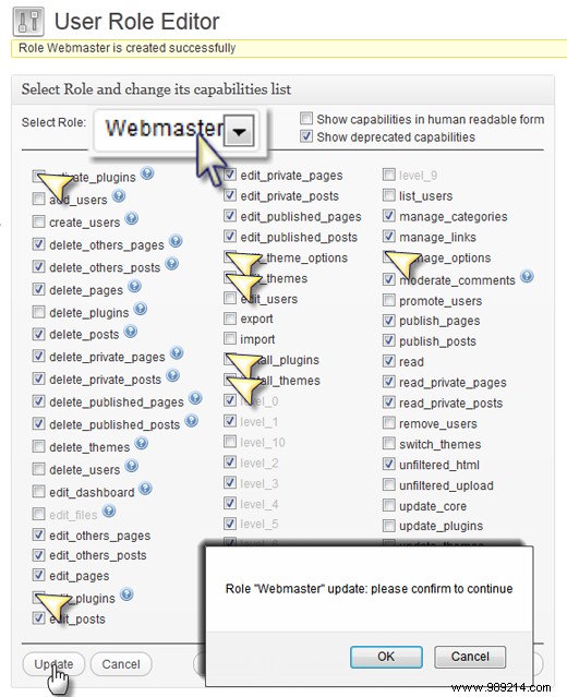 Managing a collaborative WordPress site safely and efficiently