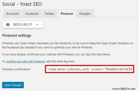 How to verify your WordPress site on Pinterest (step by step)