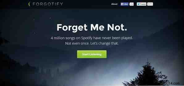 Forgotify helps you discover unwanted music on Spotify