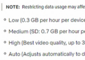 How much data does Streaming Video use?