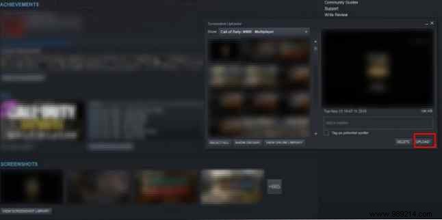 How to Backup Steam Screenshots