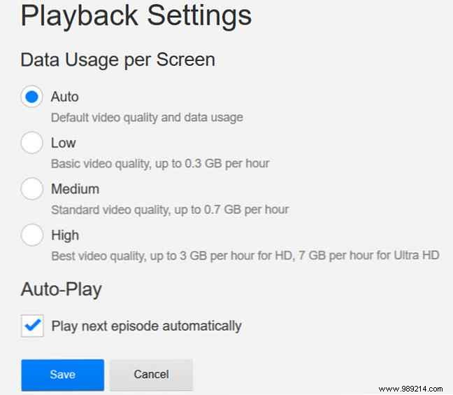 How to improve Netflix by changing some settings