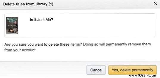 How to Permanently Delete an eBook from Your Kindle Account 