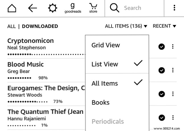 How to organize your Kindle with minimal effort 