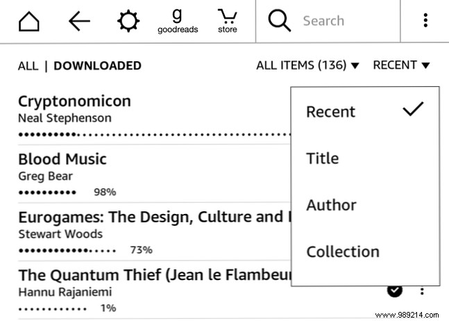 How to organize your Kindle with minimal effort 