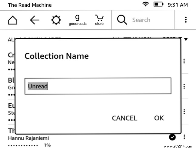 How to organize your Kindle with minimal effort 