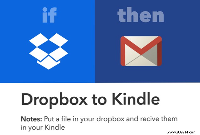 How to use IFTTT to power up your Kindle