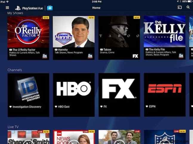 Sling TV vs. DirecTV Now vs. PlayStation Vue How do they compare?