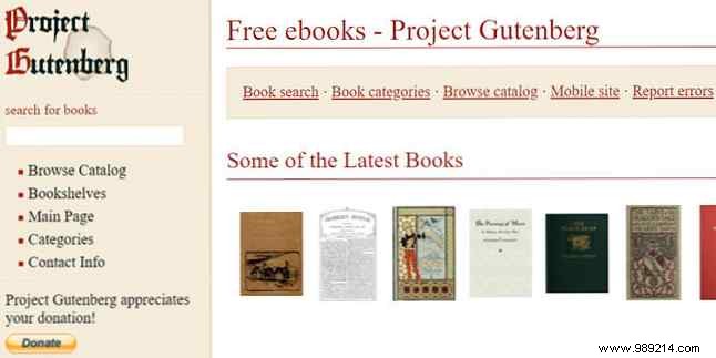 Top 7 Free eBook Download Sites