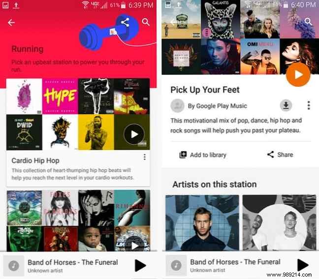 The best streaming music apps to use while running