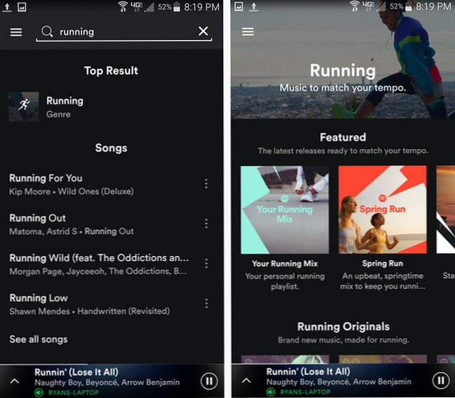 The best streaming music apps to use while running