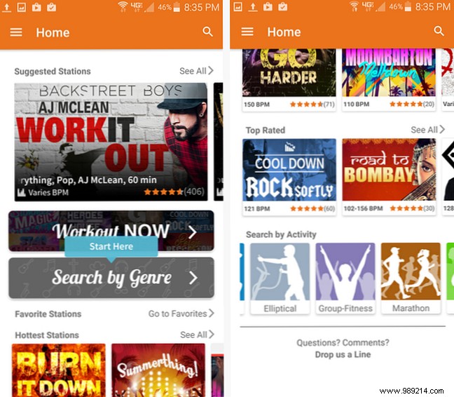 The best streaming music apps to use while running