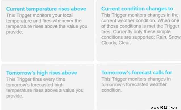 How to use the weather forecast to automate your home