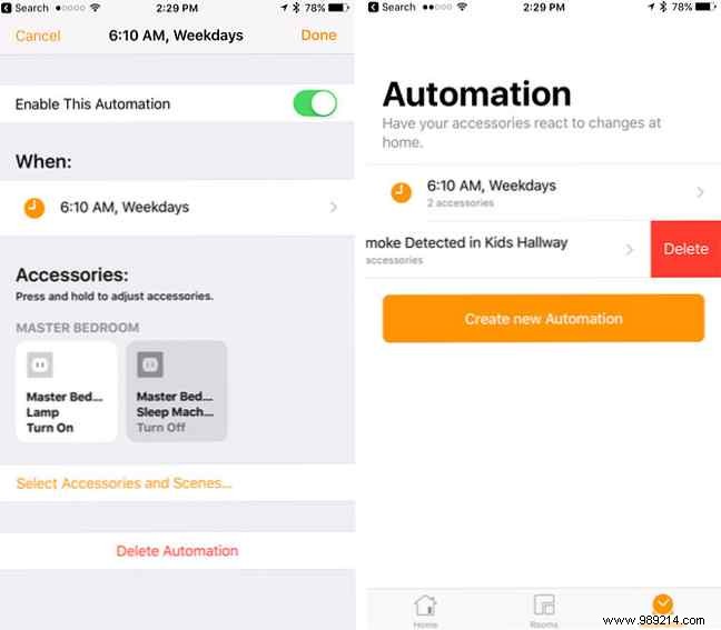 Put Apple HomeKit devices to good use with automation