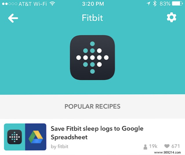 Take your fitness routine to the next level with Fitbit and IFTTT